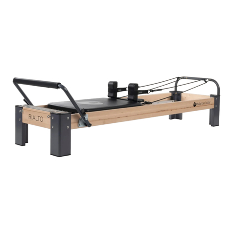 Balanced Body Rialto Reformer User manual