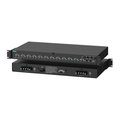 Siemens RUGGEDCOM RS1600 User manual