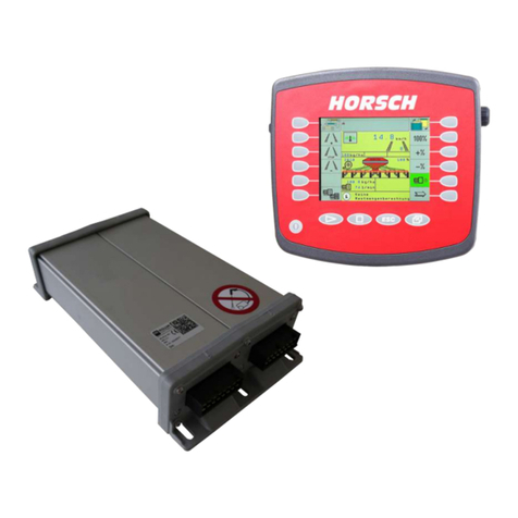 horsch E-Manager Midi 10.13 operating instructions