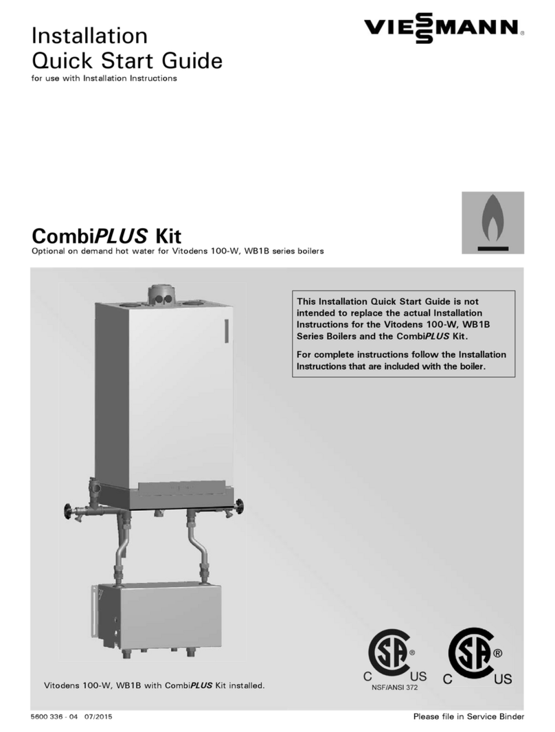 Viessmann CombiPLUS Kit Datasheet