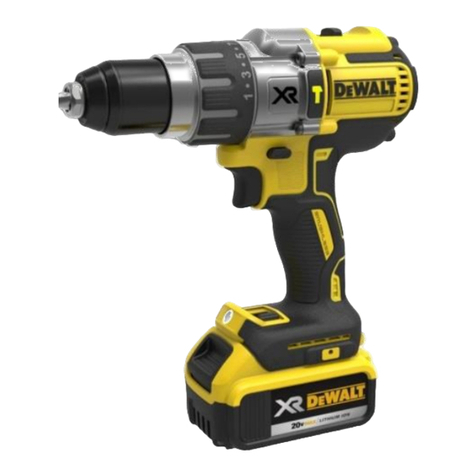 DeWalt XR Li-Ion DCD996 Service training