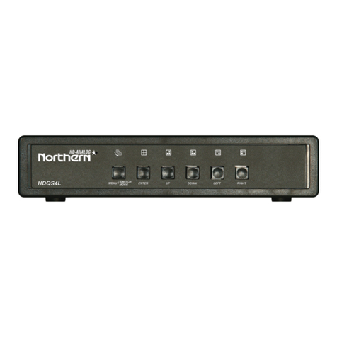 Northern HDQS4L Installation instructions manual
