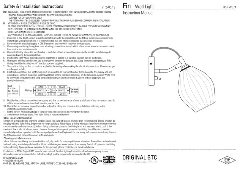 Original BTC Fin US-FW574 instruction manual Original BTC Fin US-FW574 instruction manual