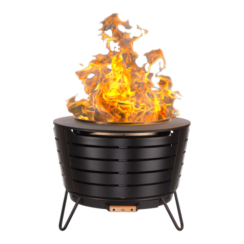 tiki Fire Pit 4000977 User manual