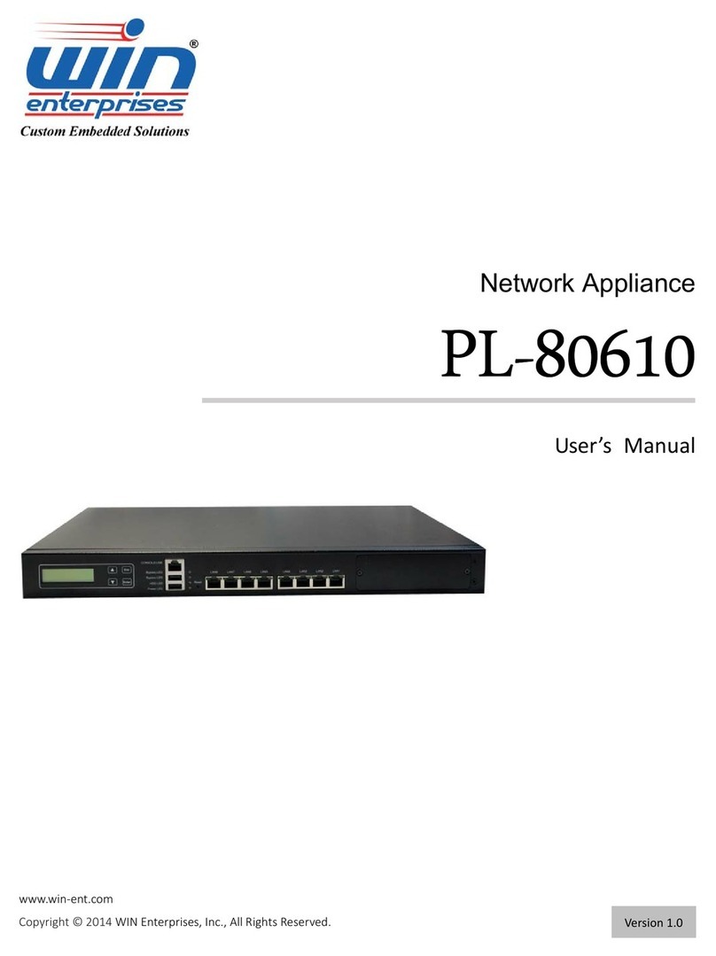 WIN Enterprises PL-80610 user manual WIN Enterprises PL-80610 user manual