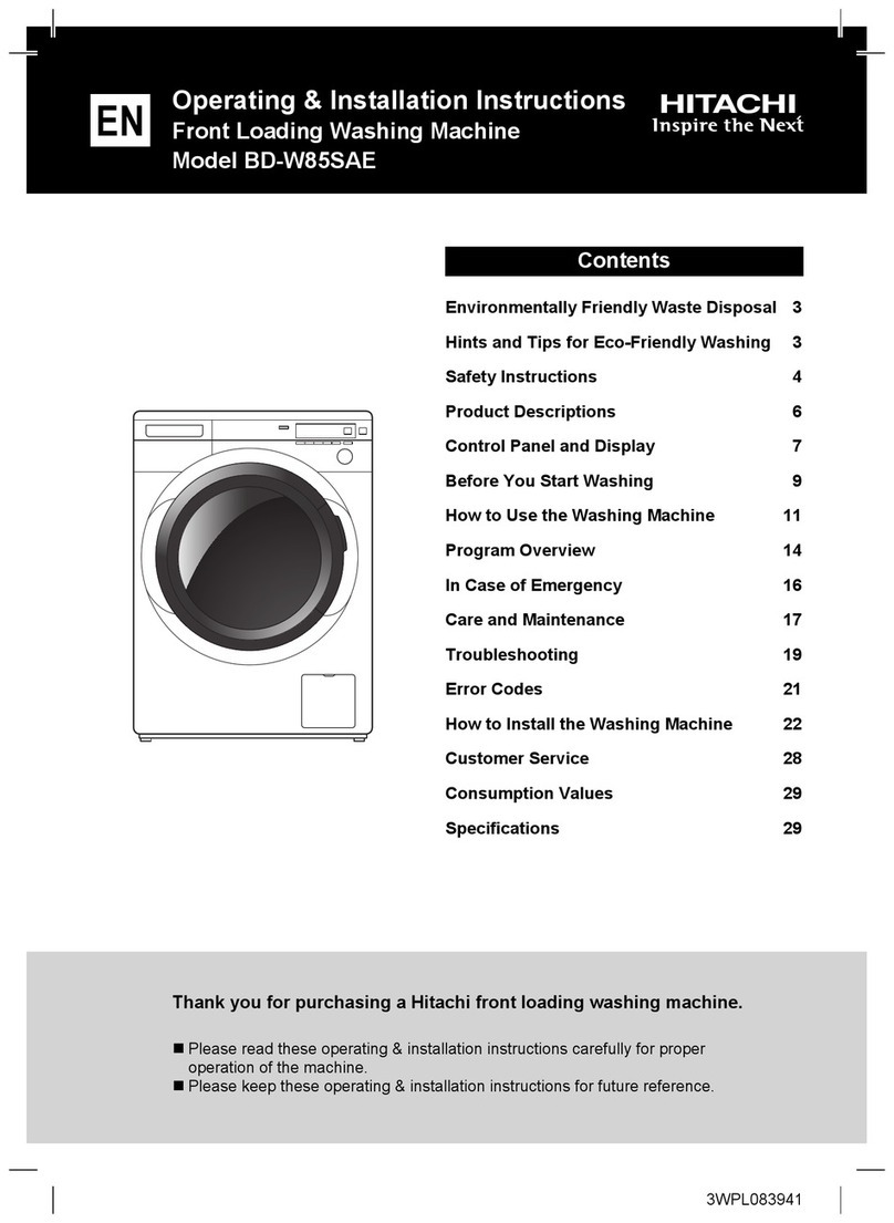 Hitachi BD-W85SAE Product guide
