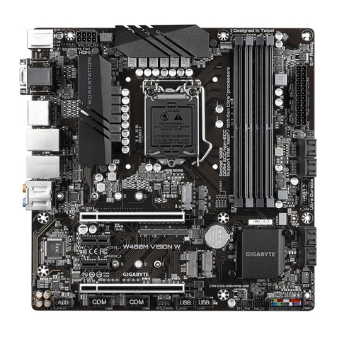 Gigabyte W480M VISION W User manual