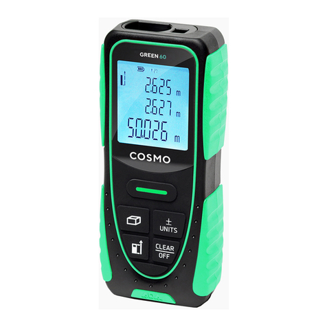 ADA INSTRUMENTS COSMO 60 GREEN User manual