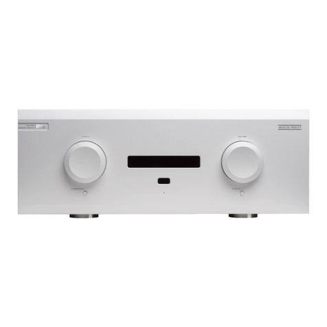 Musical Fidelity M8xi installation guide