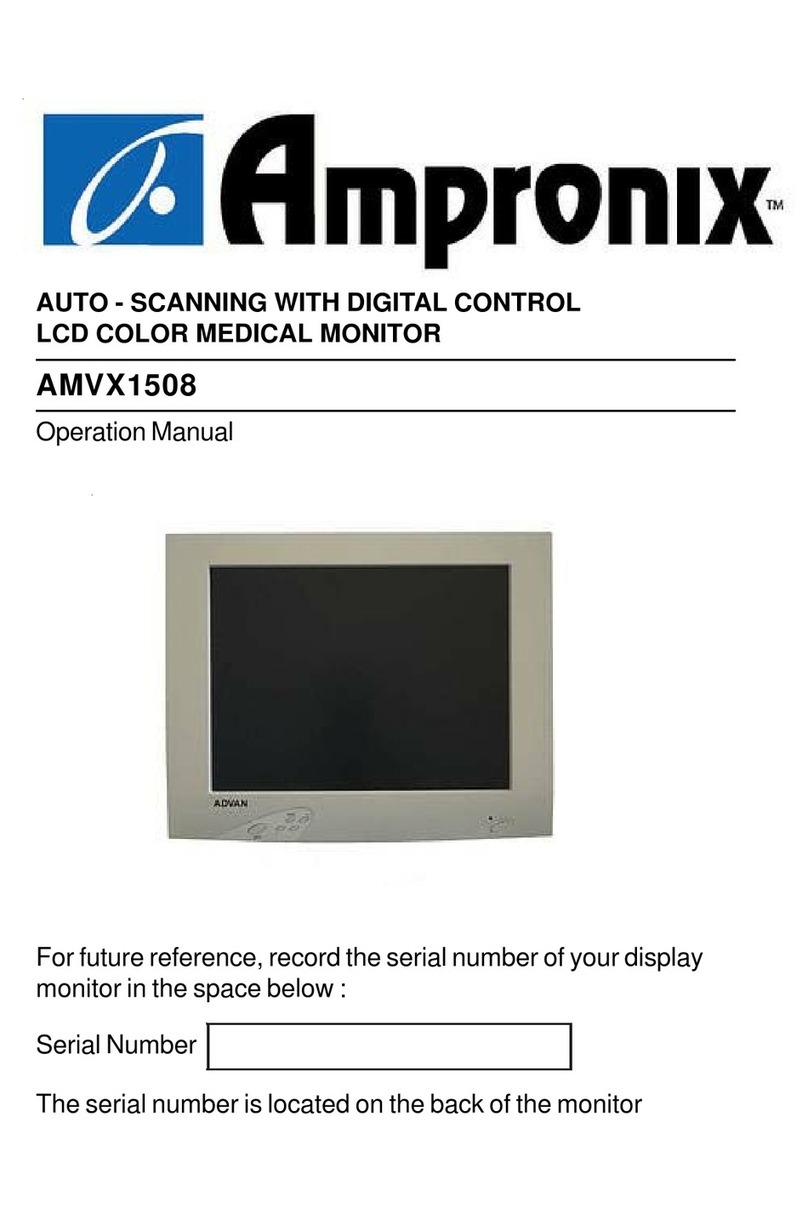 Ampronix AMVX1508 User manual