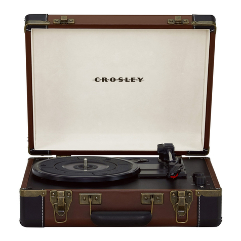 Crosley CR6019E instruction manual