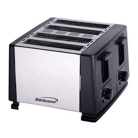 Brentwood Appliances TS-284 Operating and safety instructions