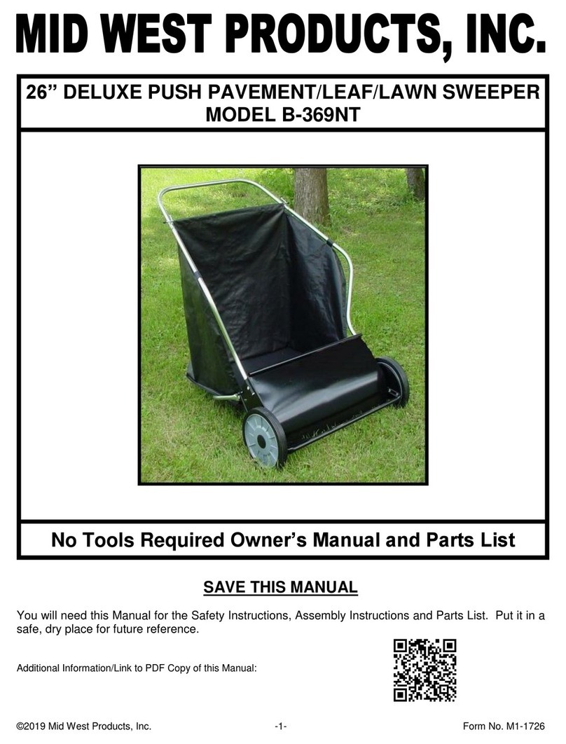 MID WEST PRODUCTS B-369NT User manual MID WEST PRODUCTS B-369NT User manual