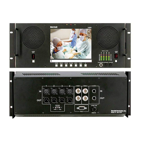 Marshall Electronics V-R81PA User manual