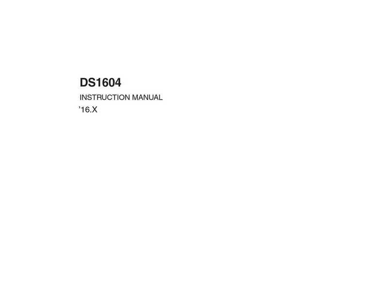 LG DS1604 User manual