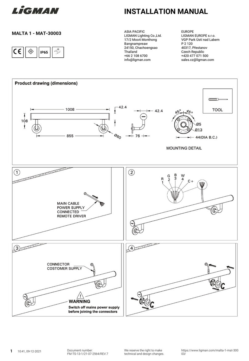 LIGMAN MALTA 1 User manual