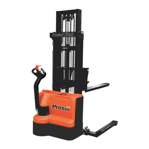 Presto Lifts Power Stak PPS2200-125AS Setup guide