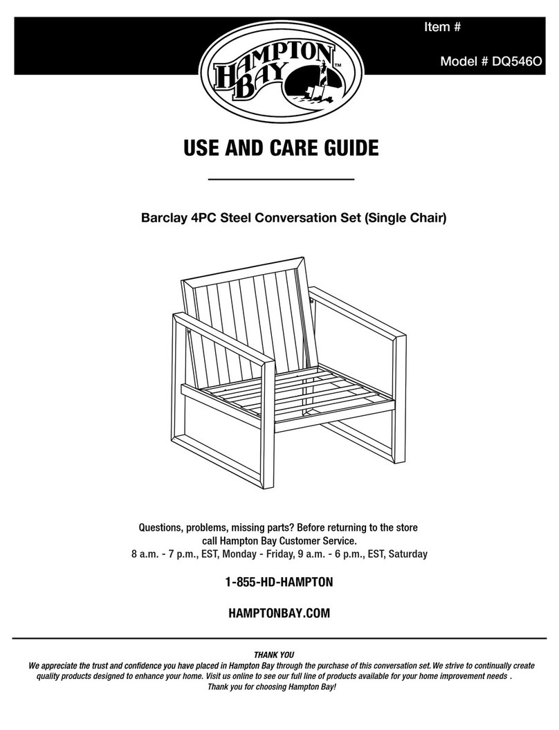 HAMPTON BAY Barclay DQ546O User manual