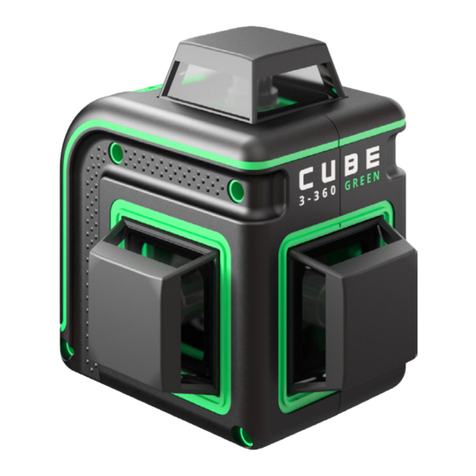 ADA INSTRUMENTS CUBE 3-360 GREEN User manual