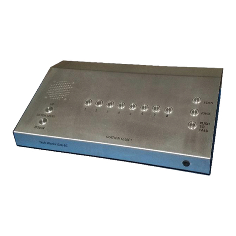 Tech Works ICM-8C Operation and installation manual