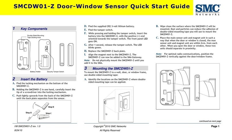 SMC Networks SMCDW01-Z User manual