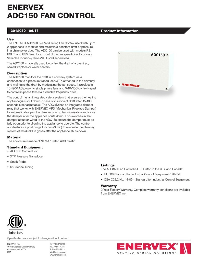 ENERVEX ADC150 Product information