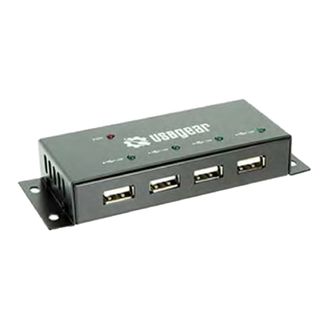 CoolGear USBG-4PUSB2-MH User manual