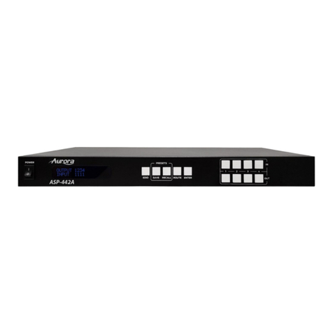 Aurora ASP-442A User manual