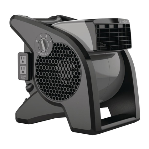 Lasko U15610 User manual