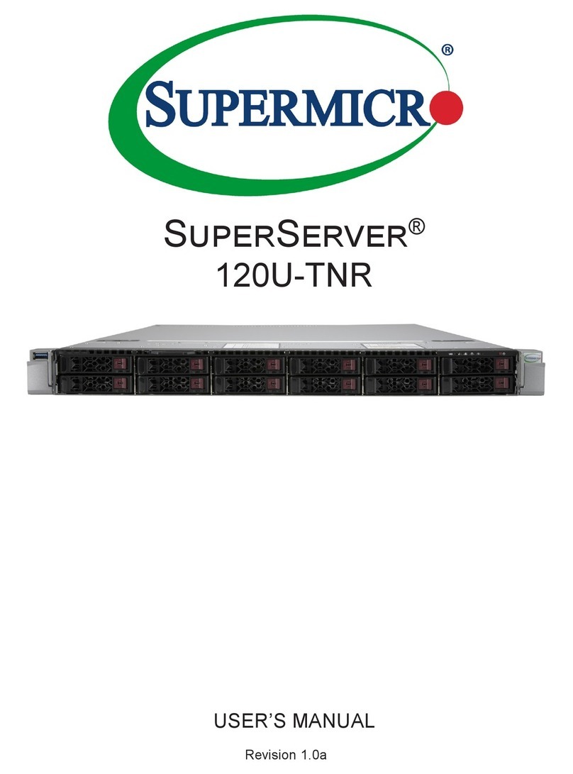 Supermicro SuperServer 120U-TNR user manual