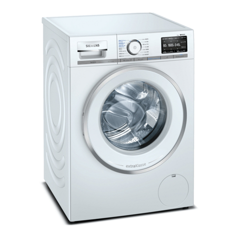 Siemens WG56A6B00W User manual and installation instructions