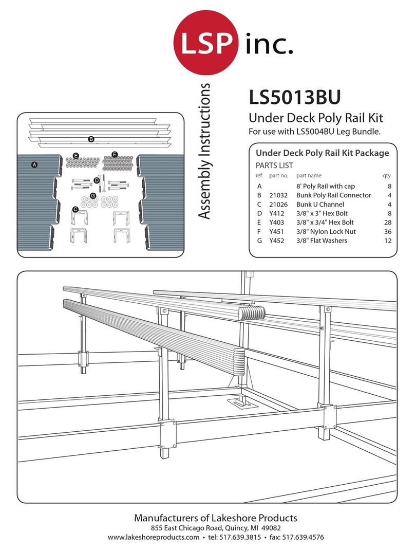 LSP inc. LS5013BU Assembly instructions
