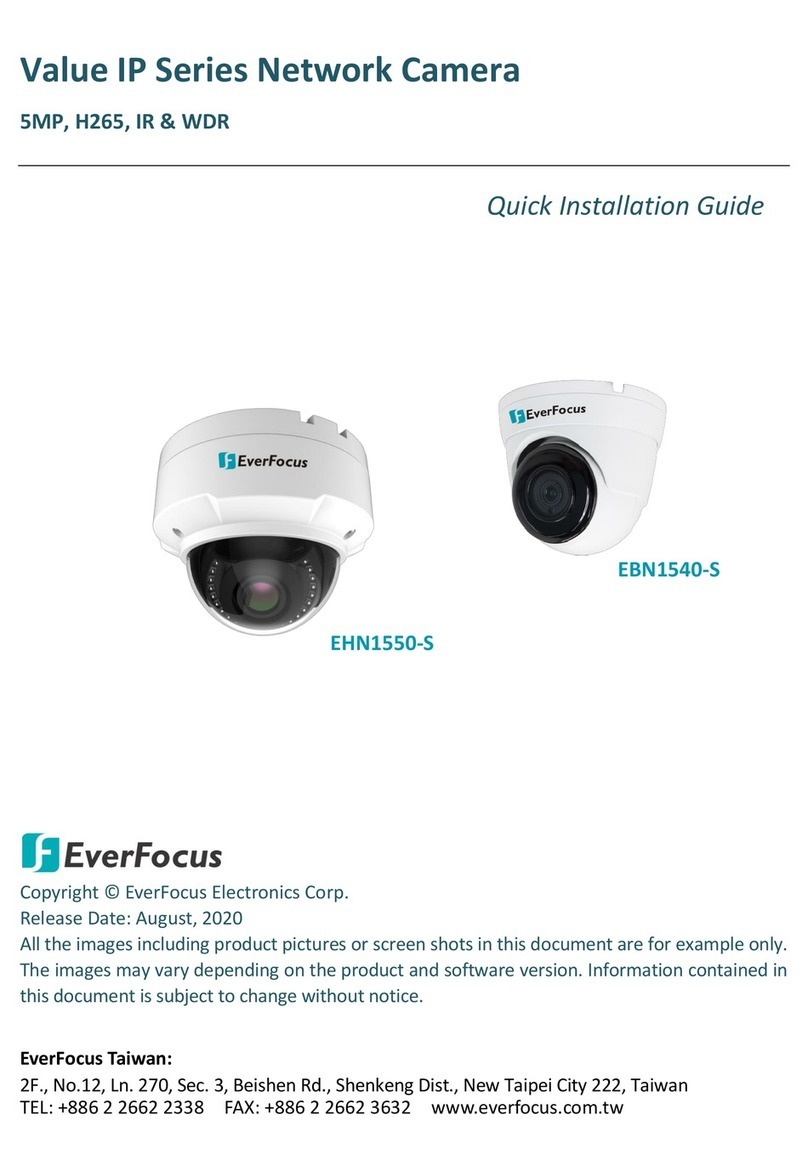EverFocus H.265 VANGUARD II Series User manual
