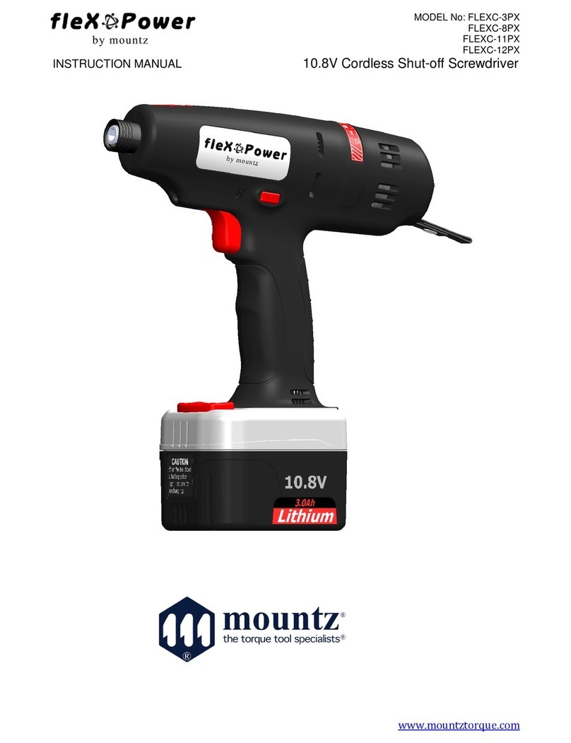 Mountz FLEXPOWER FLEXC-3PX instruction manual Mountz FLEXPOWER FLEXC-3PX instruction manual