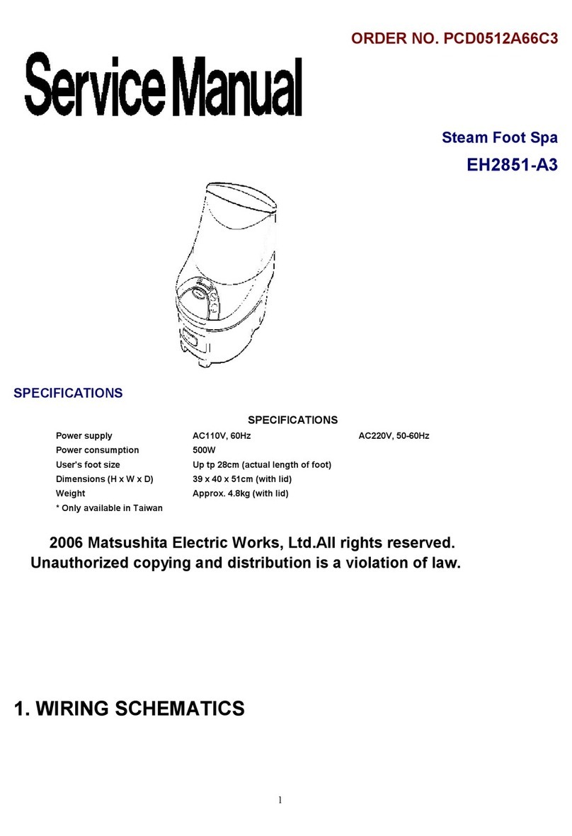Panasonic EH2851-A3 Service manual Panasonic EH2851-A3 Service manual