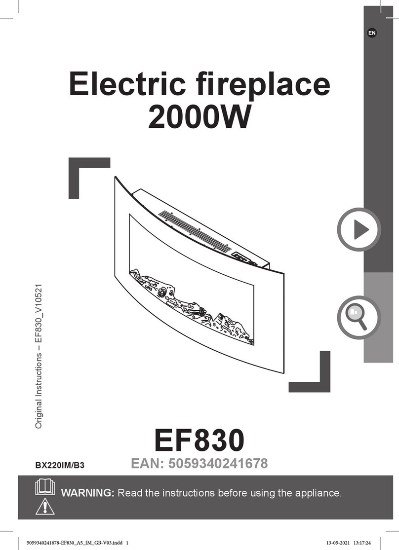 Dimplex EF830 manual
