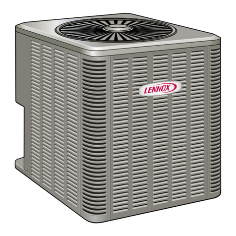 Lennox 16HPX Series Installation and operation manual