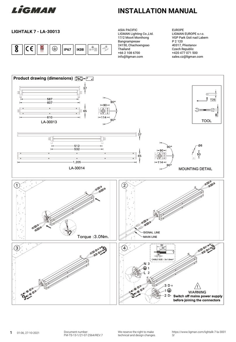LIGMAN LIGHTALK 7 User manual