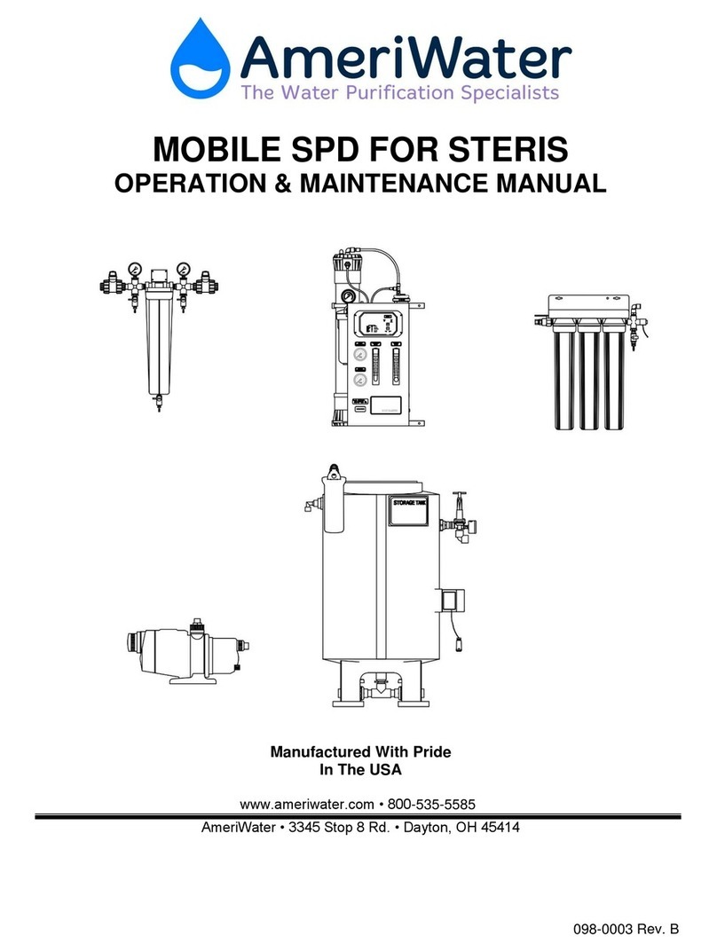 AmeriWater SPD Operation & maintenance manual AmeriWater SPD Operation & maintenance manual