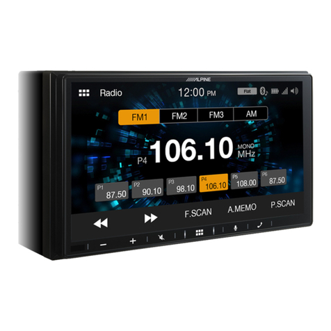 Alpine iLX-W660E User manual