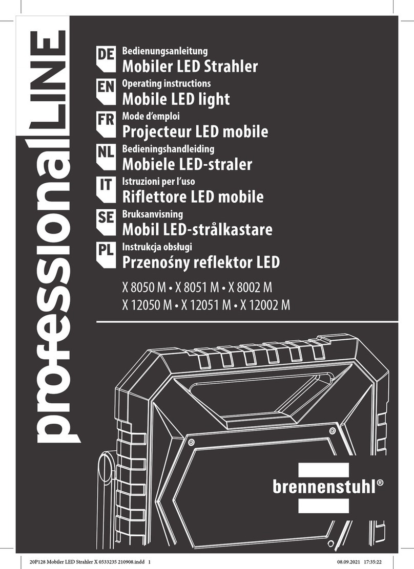 brennenstuhl X 8050 M User manual