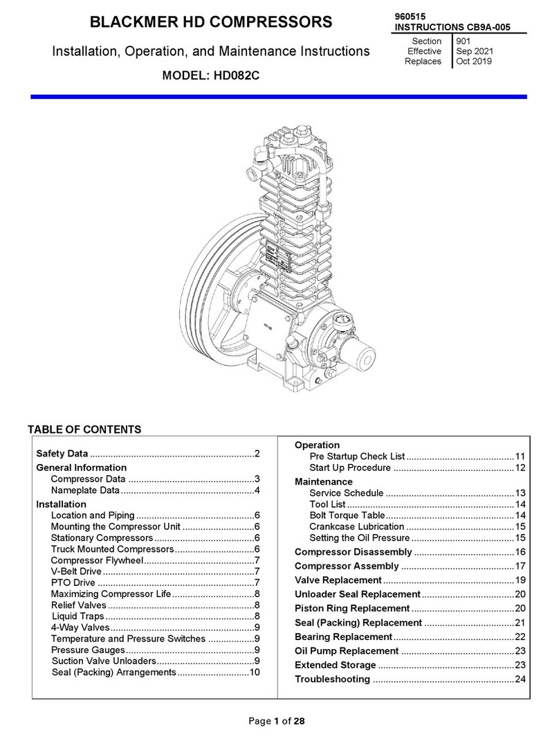 BLACKMER HD082C Manual