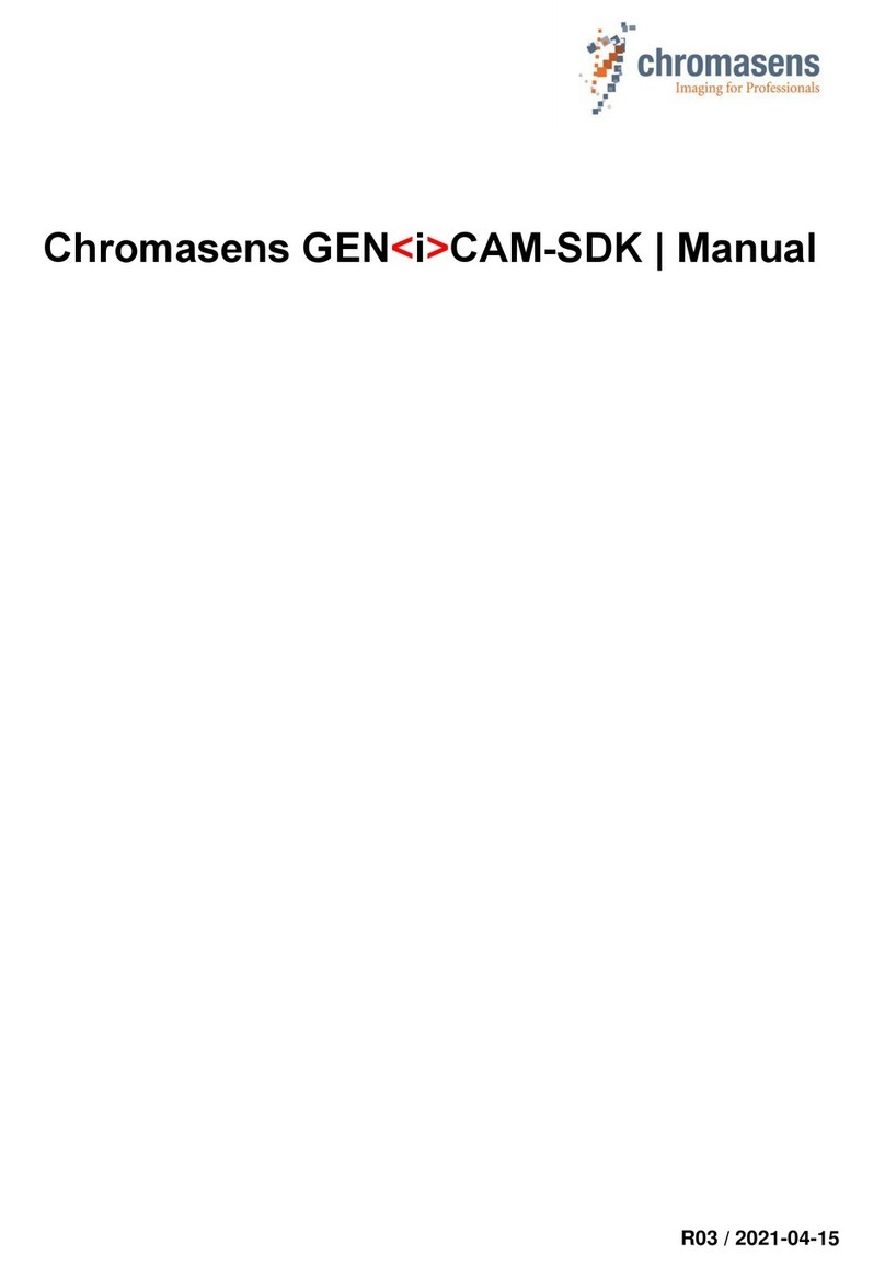 chromasens GEN I CAM-SDK manual