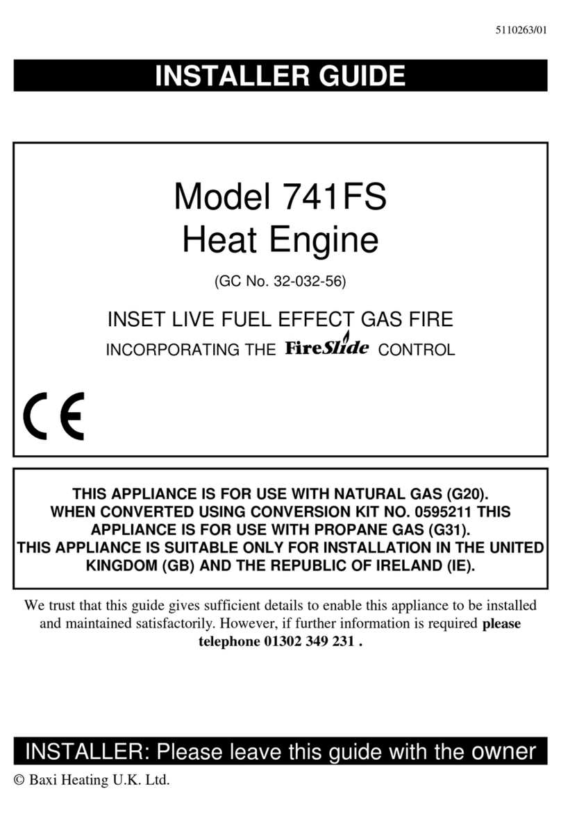 Baxi 741FS Installer's guide Baxi 741FS Installer's guide