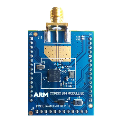 ARM Cordio BT4 Radio IP user guide
