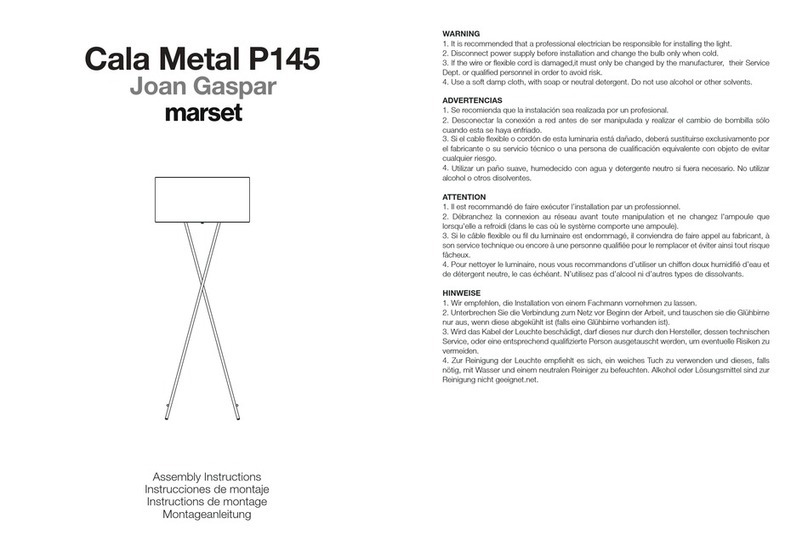 marset Cala Metal User manual