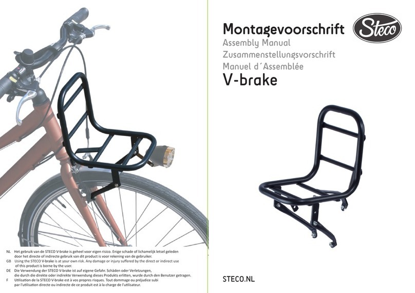 Steco V-brake Assembly manual