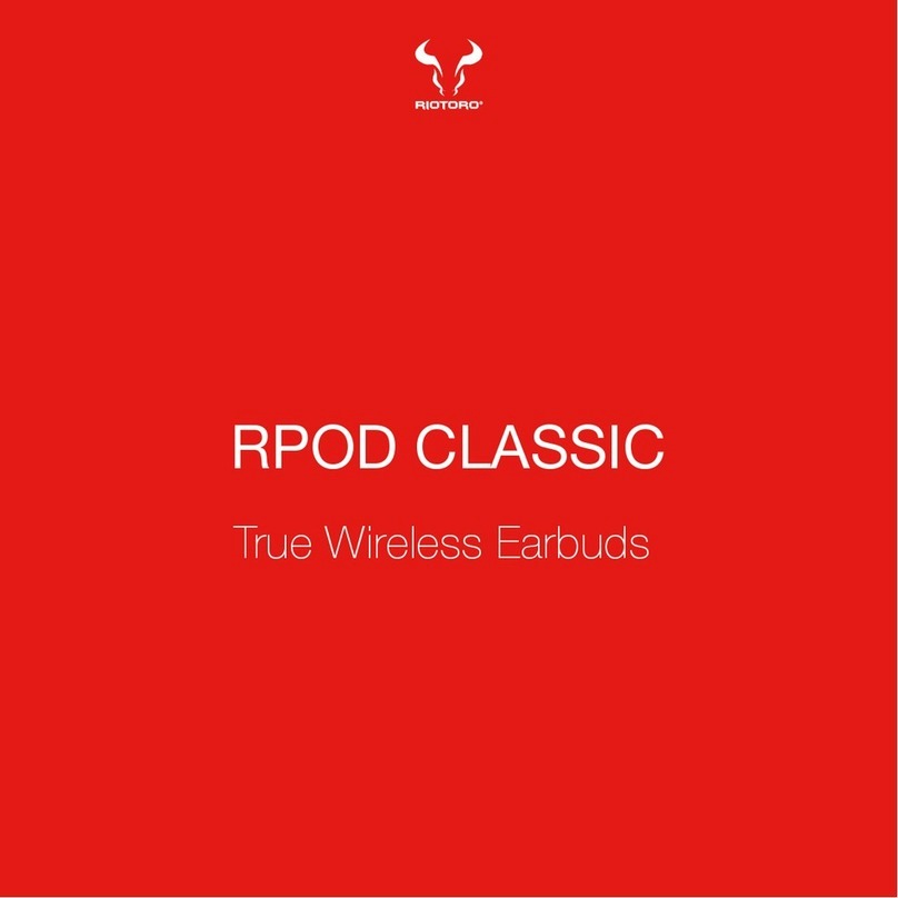 Riotoro RPOD CLASSIC manual