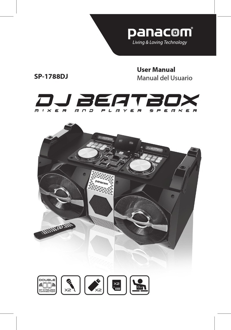 Panacom DJ BEATBOX user manual