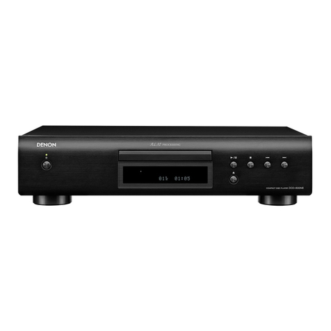Denon DCD-600NE User manual